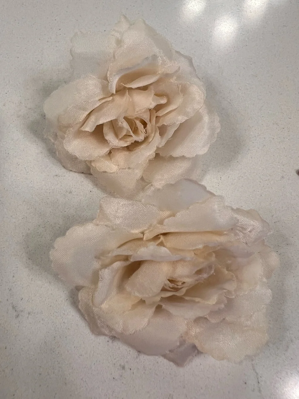 (6) Piece Faux Floral Hair Clip Bundle for Girls